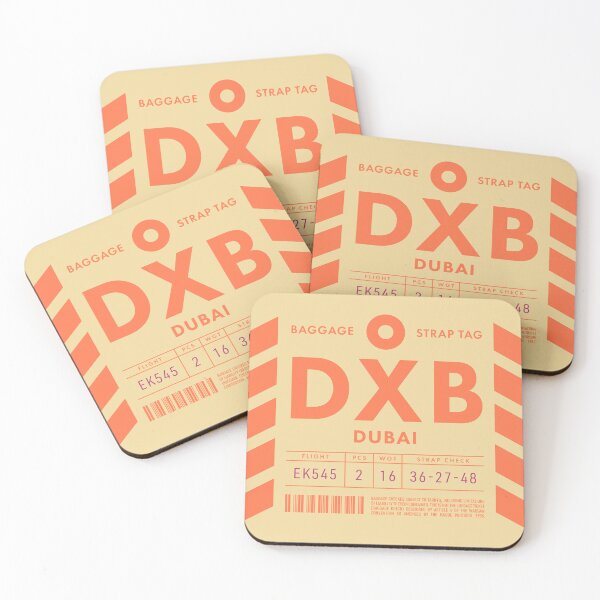 Item preview, Luggage Tag D - DXB Dubai UAE designed and sold by VoodooCircus.