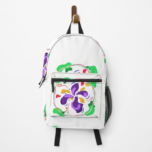 Item preview, flower Colorful pattern splash designed and sold by Carolina Salazar.