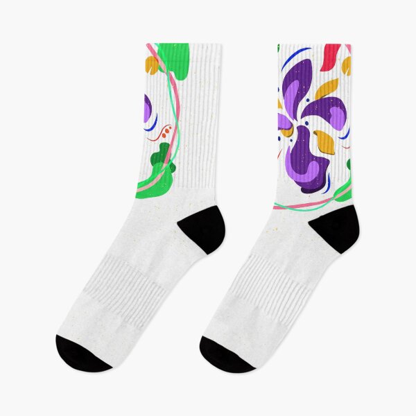 Item preview, flower Colorful pattern splash  designed and sold by Carolina Salazar.