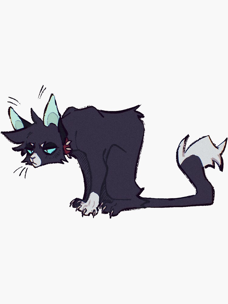 Warrior Cats Scourge Sticker