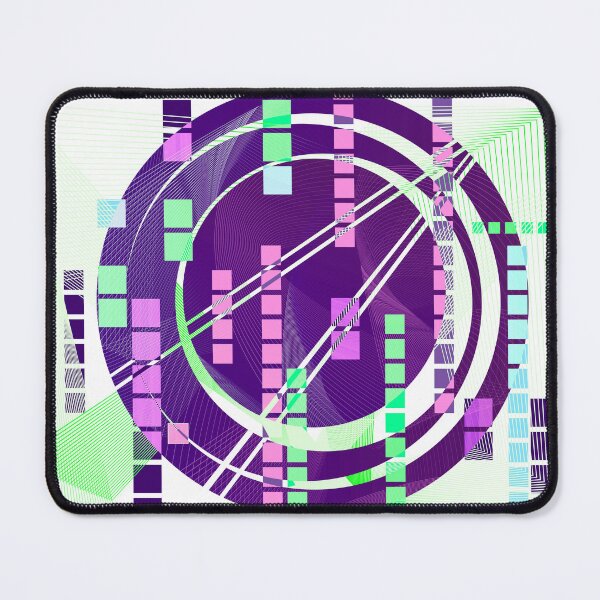 Item preview, Geometric electric purple pop art designed and sold by Carolina Salazar.