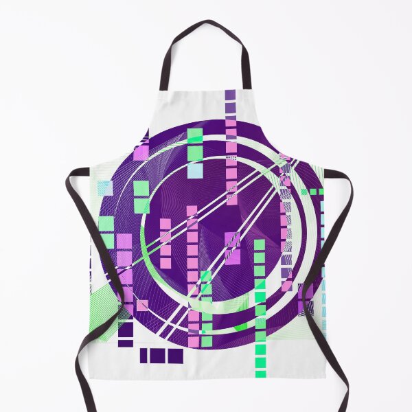 Item preview, Geometric electric purple pop art designed and sold by Carolina Salazar.