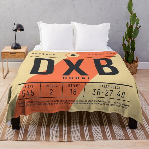 Item preview, Luggage Tag E - DXB Dubai UAE designed and sold by VoodooCircus.