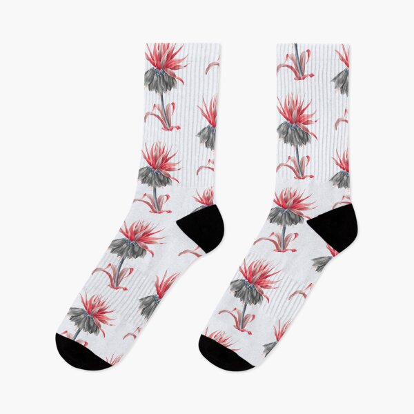 Item preview, Kaisers Crown Flower, Alternative Illustration - Black and Red Rose designed and sold by DaphneKstudio .