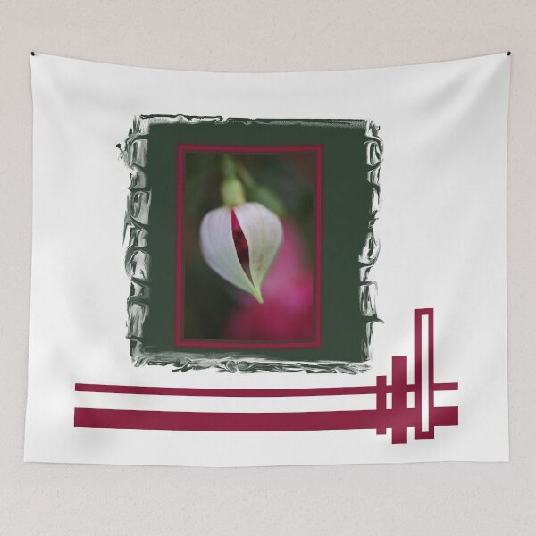Item preview, Beautiful Fuchsia Bud Of Winter designed and sold by Joy Watson - Natural Light Photography .