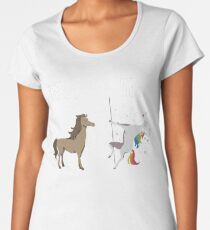 You and me Unicorn Women's Premium T-Shirt