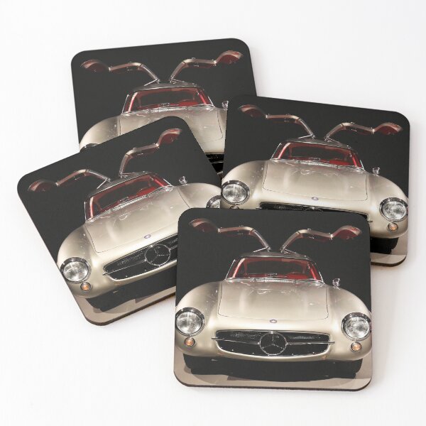 Item preview, 1955 Mercedes-Benz 300SL Coupe Gullwing designed and sold by Peter Kraaibeek | Generative Designs and Car Art.