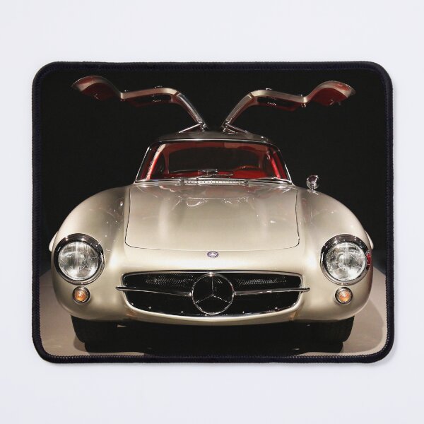 Item preview, 1955 Mercedes-Benz 300SL Coupe Gullwing designed and sold by Peter Kraaibeek | Generative Designs and Car Art.