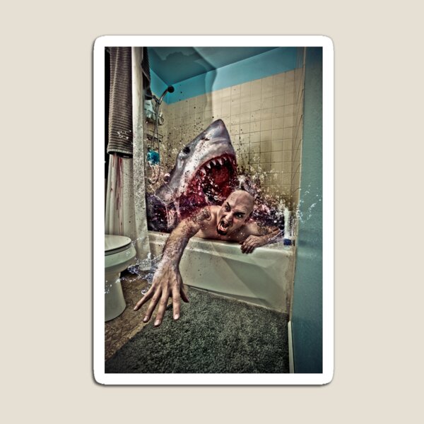 Shark Attack Magnet
