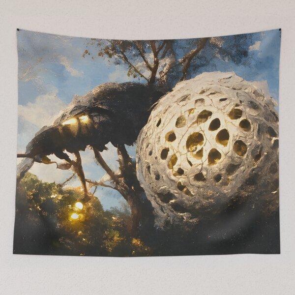 Item preview, Gigantic wasp nest  designed and sold by fizzribbit.