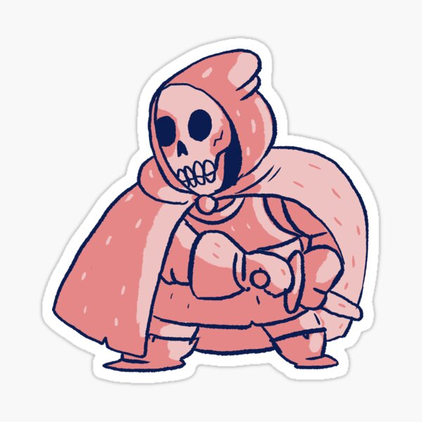 Skeleton Scout Sticker