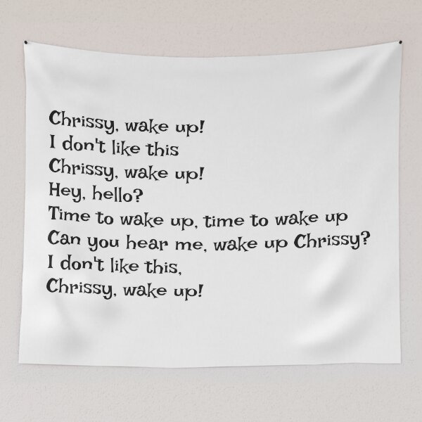 Item preview, Chrissy wake up designed and sold by lizzyrivue.