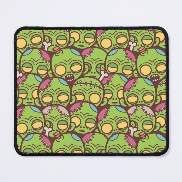 Item preview, Cute Green Zombie Pattern designed and sold by Gymmer-Life.