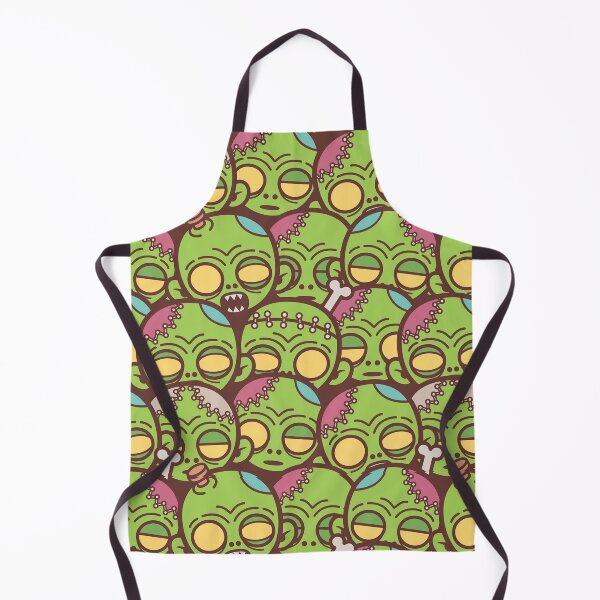 Item preview, Cute Green Zombie Pattern designed and sold by Gymmer-Life.