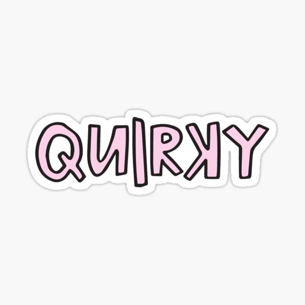 Quirky Sticker