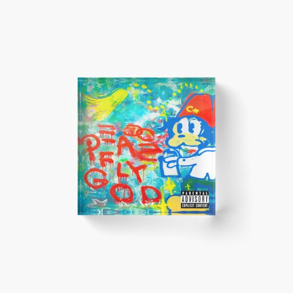 Westside Gunn Peace Fly God Acrylic Block