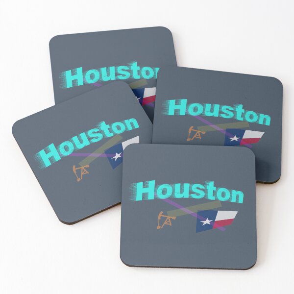 Item preview, Houston, Texas abstract design designed and sold by lobodelnoir.