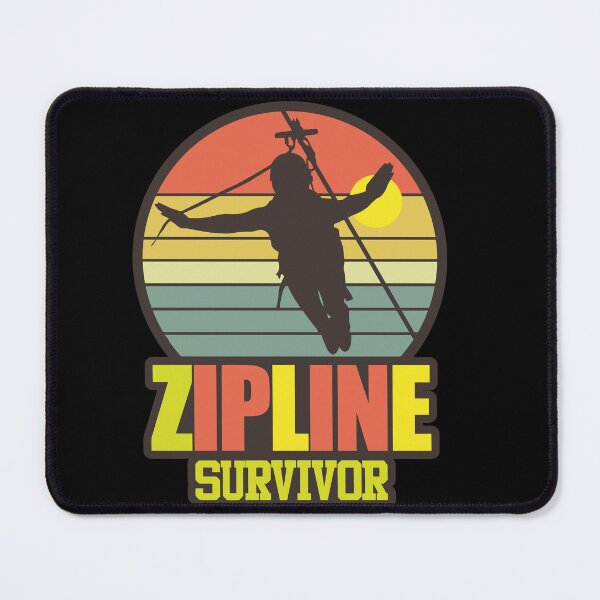 Item preview, ZIPLINE SURVIVOR NOTHING BUT AIR,ADVENTUR desgine  designed and sold by artzaka.