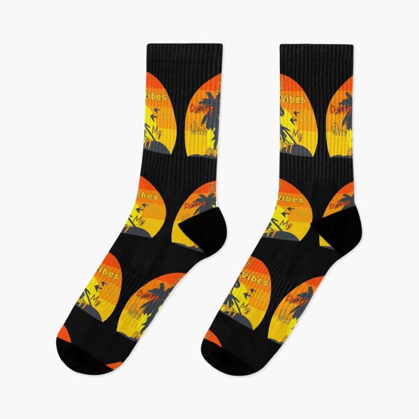 Item preview, BAD VIBES DONT GO WITH MY OUTFIT ALWAYS.(Sunset on an island edition) designed and sold by JIMMYKIVUTI.