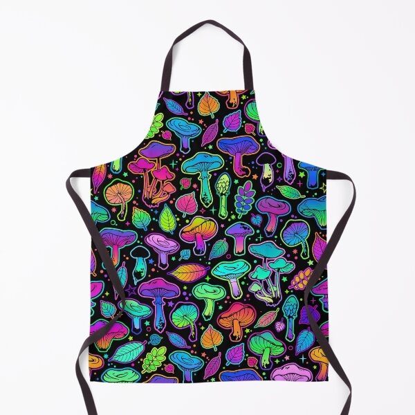 Item preview, Psychedelic magic rainbow mushrooms (V2) designed and sold by ArtByPokey.