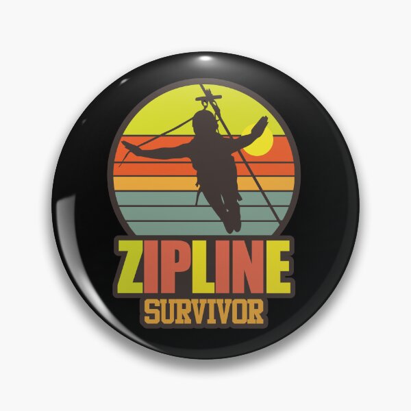 Item preview, ZIPLINE SURVIVOR NOTHING BUT AIR,ADVENTUR desgine  designed and sold by artzaka.