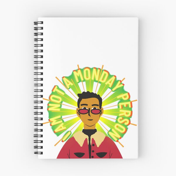 Item preview, I AM NOT A MONDAY PERSON GRAPHIC TEXT DESIGN designed and sold by UJ7777.
