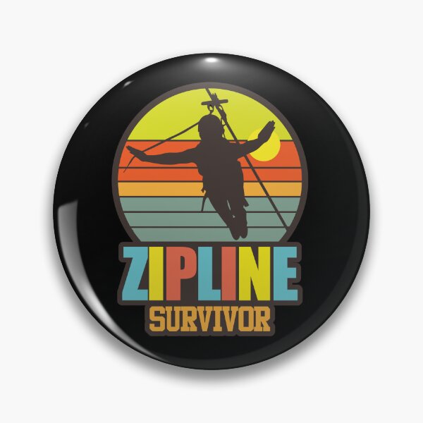 Item preview, ZIPLINE SURVIVOR NOTHING BUT AIR,ADVENTUR desgine  designed and sold by artzaka.