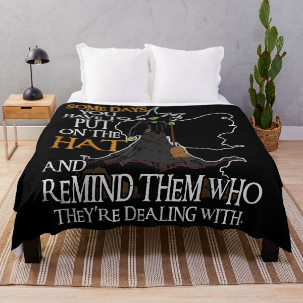 Item preview, Some Day You Have To Put On The Hat Witch Quotes designed and sold by CandaceUS.
