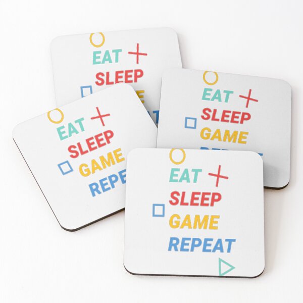Item preview, Eat sleep game repeat  designed and sold by hassbelo.