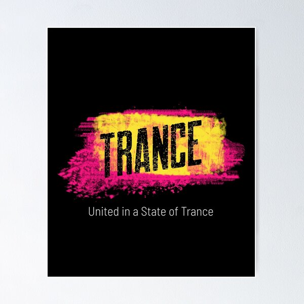 Artikelvorschau, Trance – vereint in einem Zustand der Trance – Trance Music Cross Design entworfen und verkauft von 5lav.