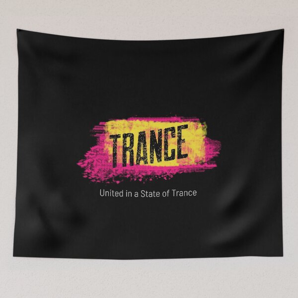 Item preview, Trance - United in a State of Trance - Trance Music Cross design  designed and sold by 5lav.