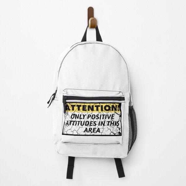 Item preview, Attention Only Positive Attitudes in This Area distressed 2 designed and sold by KingsManKind.
