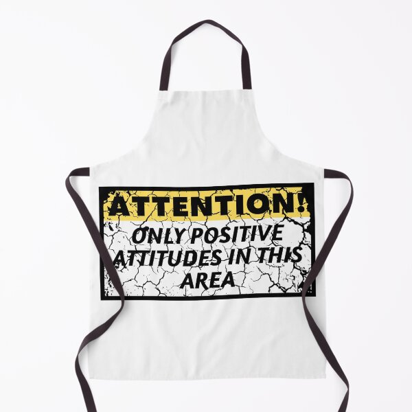 Item preview, Attention Only Positive Attitudes in This Area distressed 2 designed and sold by KingsManKind.