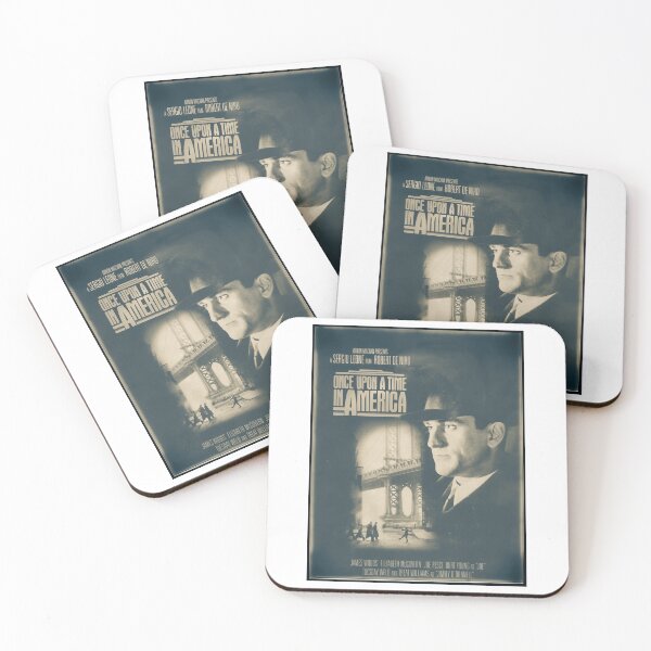 Item preview, Life Epic Friendship Greed Betrayal Loss Once Upon A Time In America - Retro Poster Canvas Print Cut designed and sold by MaxSusieIngle.