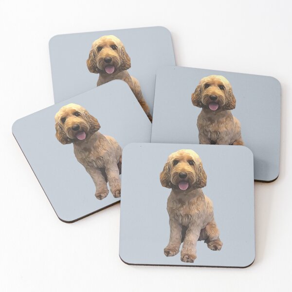 Artikelvorschau, Roter Cockapoo / Spoodle Doodle Hund entworfen und verkauft von Happy Dog Doodles.