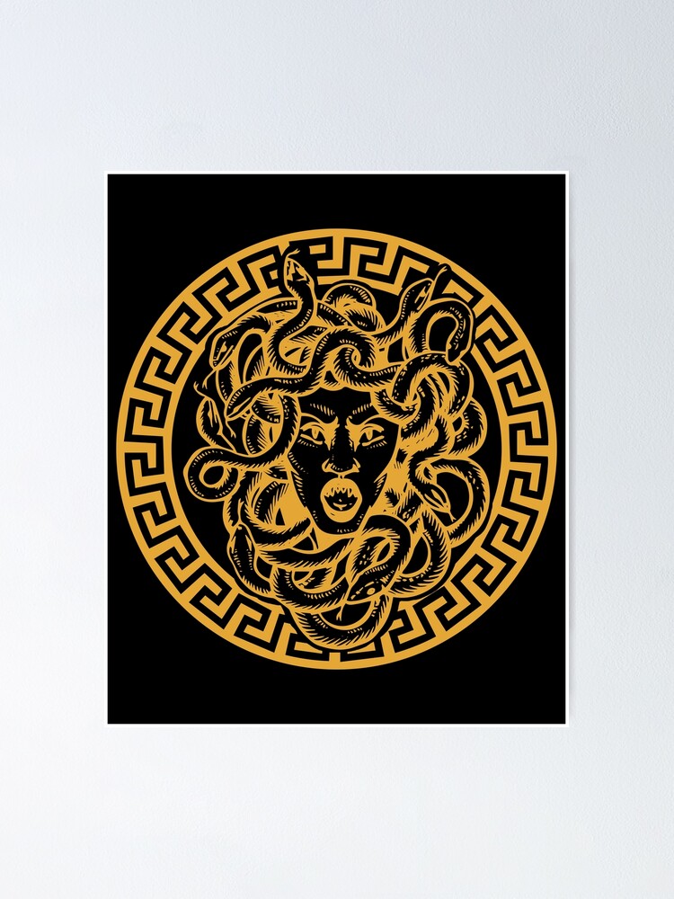 T-shirt Unisexe Méduse Mythologie Grecque - Coton Lourd, Coupe Regular, Marque Marson Designs