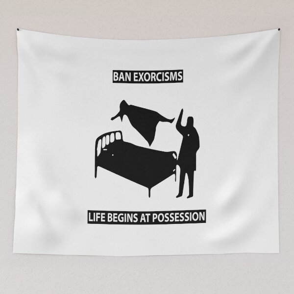Item preview, Ban Exorcisms Life Begins At Possession designed and sold by katherinebower.