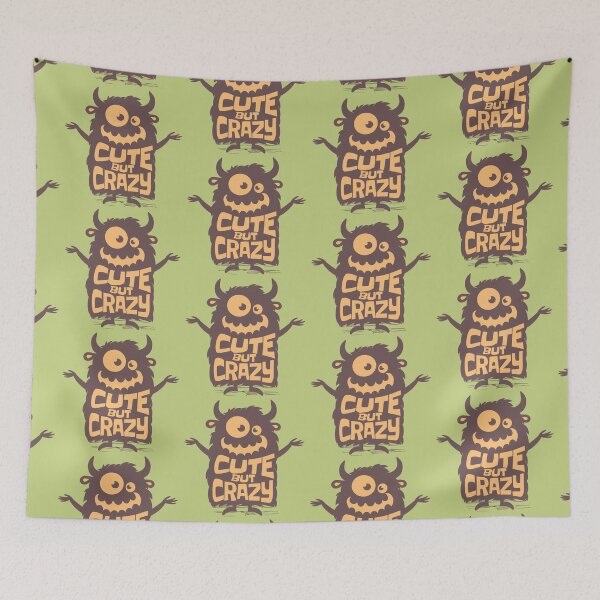 Item preview, Cute but crazy designed and sold by onemoremask.