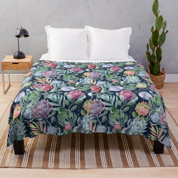 Item preview, Painted Protea Pattern designed and sold by BhavyaBathla.