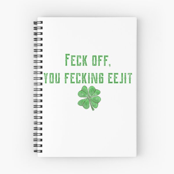 Item preview, St Patricks Day Irish Feck Off you Fecking Eejit Shirt Men designed and sold by Elias4Rosal.