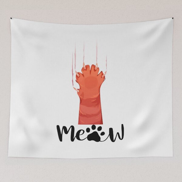Item preview, cat paw t-shirt, kitty paw t-shirts, good vibe t-shirts  designed and sold by BLUE  bubble.
