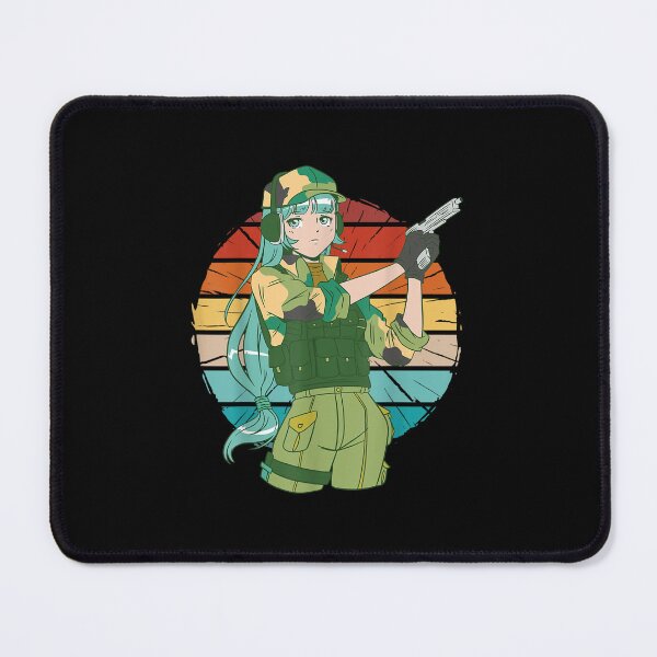 Item preview, Vintage cool anime girl in an army uniform holding a gun designed and sold by governmentloc.
