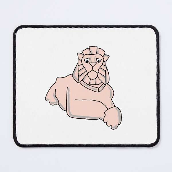 Item preview, Nottingham Left Lion digital cartoon image designed and sold by Debsta75.