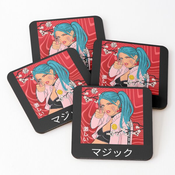 Item preview, Cherry Blossom Sakura Japanese Anime Girl With Gun designed and sold by governmentloc.