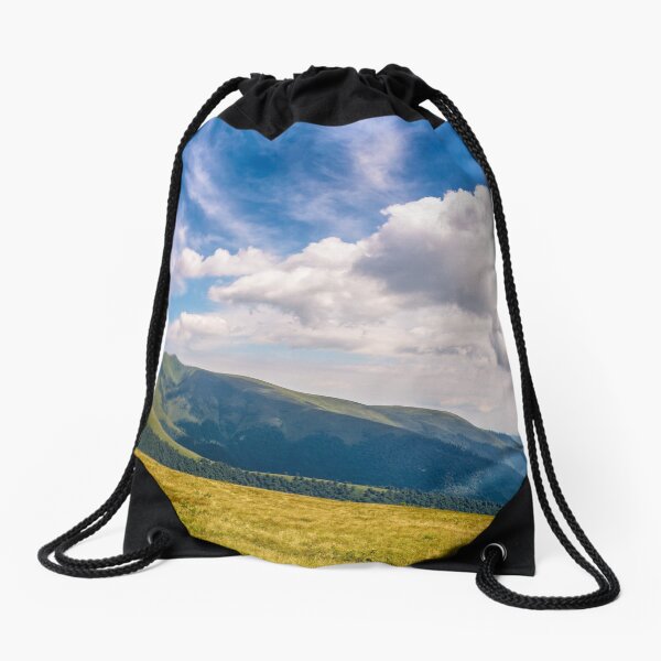 hill side meadow in summer Drawstring Bag