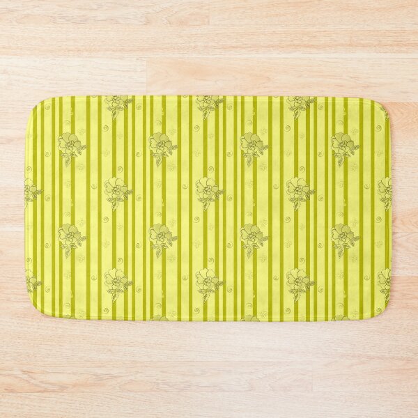 Item preview, Gold Fade Vertical Stripes with Gold Fade Roses Repeat 5748 designed and sold by Art in My Loft.