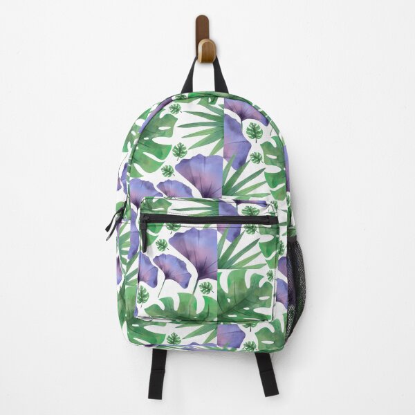 Item preview, Leaf and flower green and violet designed and sold by CarmenConsi.