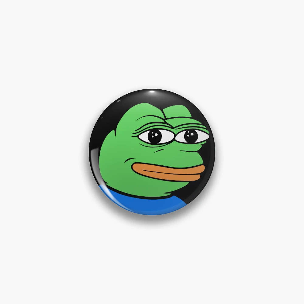 Pepe The Frog Meme Pin