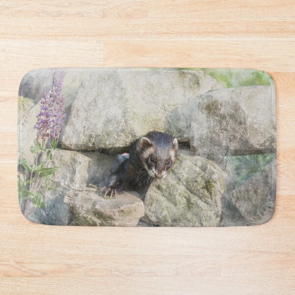Item preview, Polecat Watercolour Photograph designed and sold by Jane Stanley Photography.