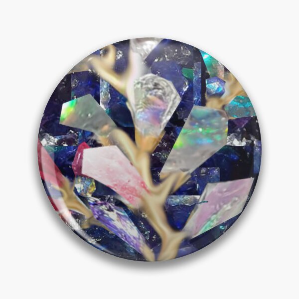Item preview, crystals, sparkling, multicolored, crystal plant, very peri designed and sold by Maria Mihailova.